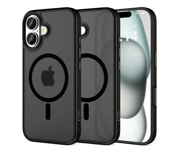 TECH-PROTECT Magmat Magsafe do iPhone 16 Plus Matte Black 5906302311095 - 1278096 - zdjęcie